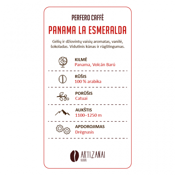 Kava Panama La Esmeralda