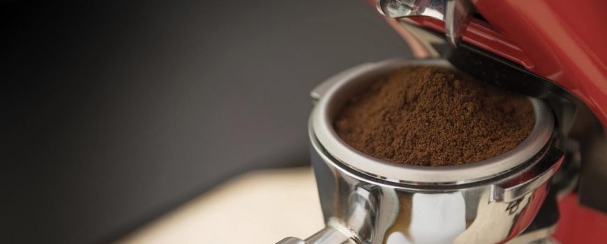 Espresso kavos malūnas su kavos filtro laikikliu
